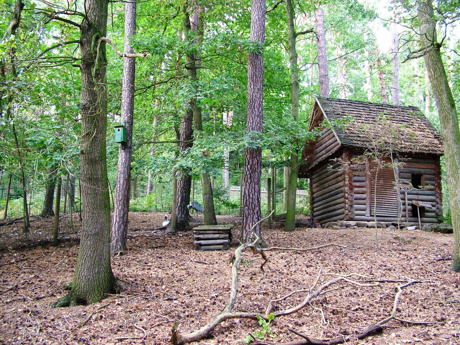 Crane/Musk Deer Exhibit at Decin, 28/08/12