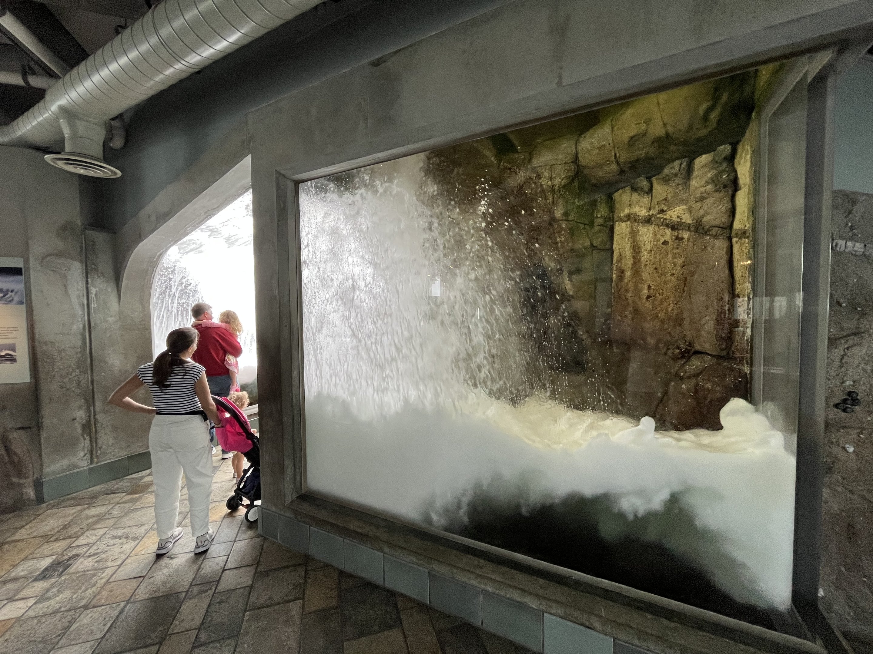 Crashing Wave Exhibit (2 of 2)