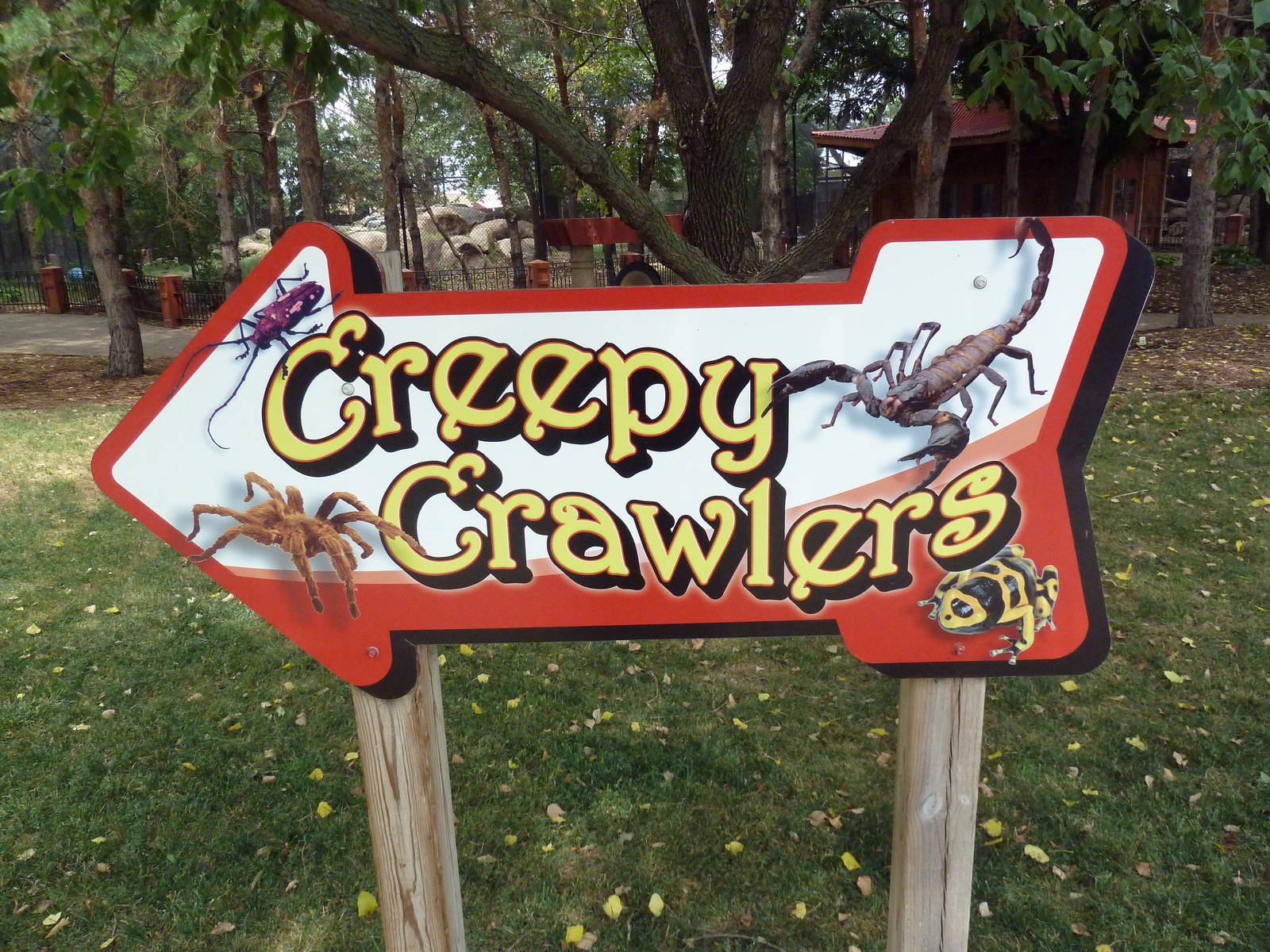 Creepy Crawlers Sign