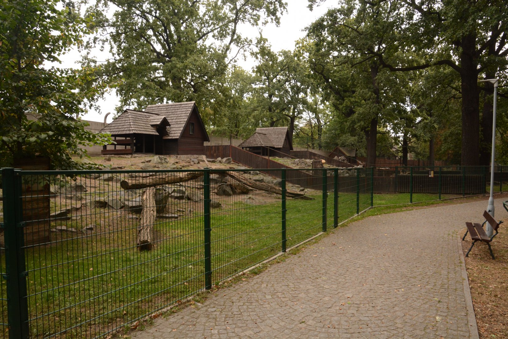 Cretan Bezoar and Siberian Ibex enclosures