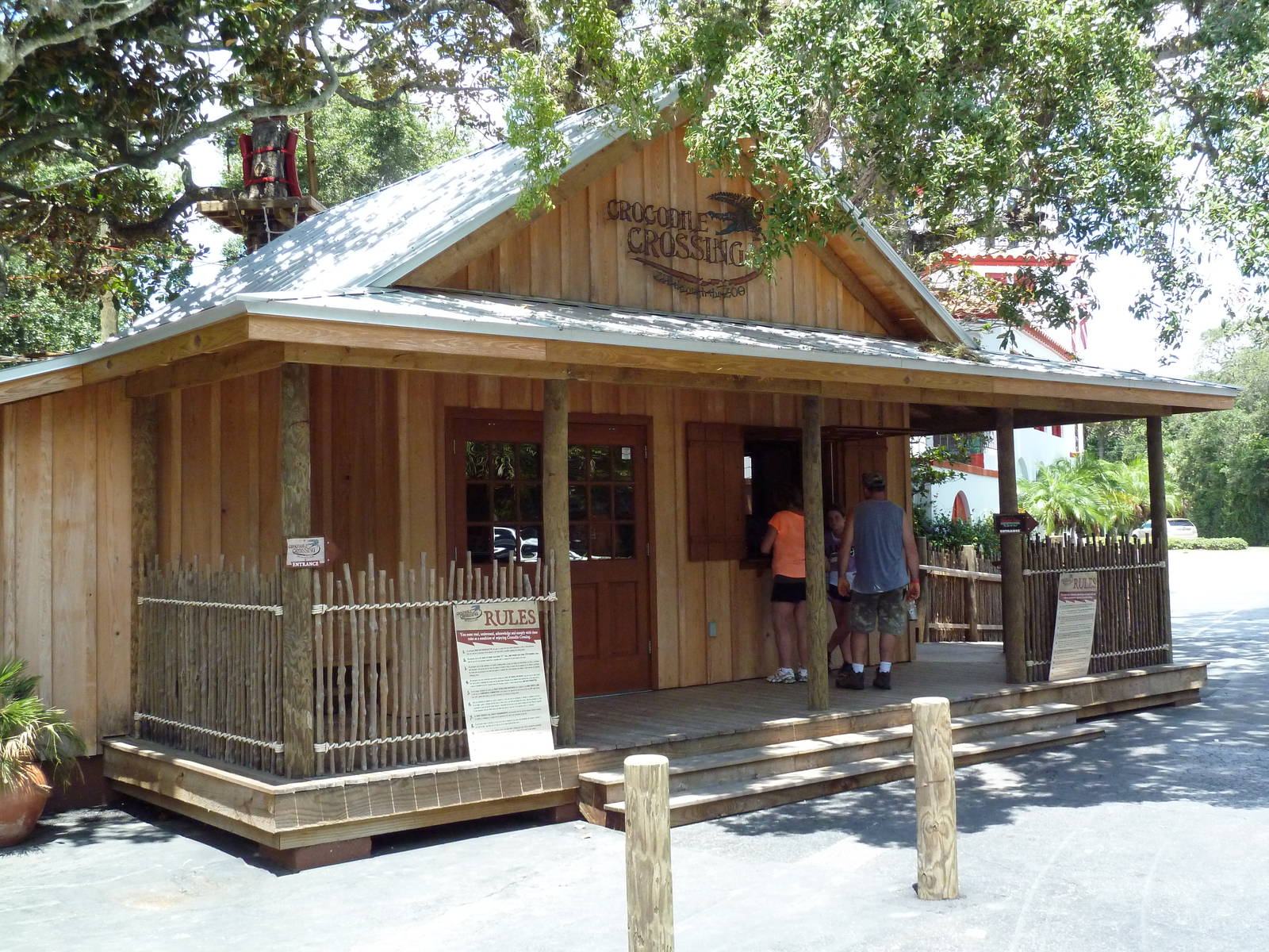 Crocodile Crossing Building - Adventure/Zipline Trail