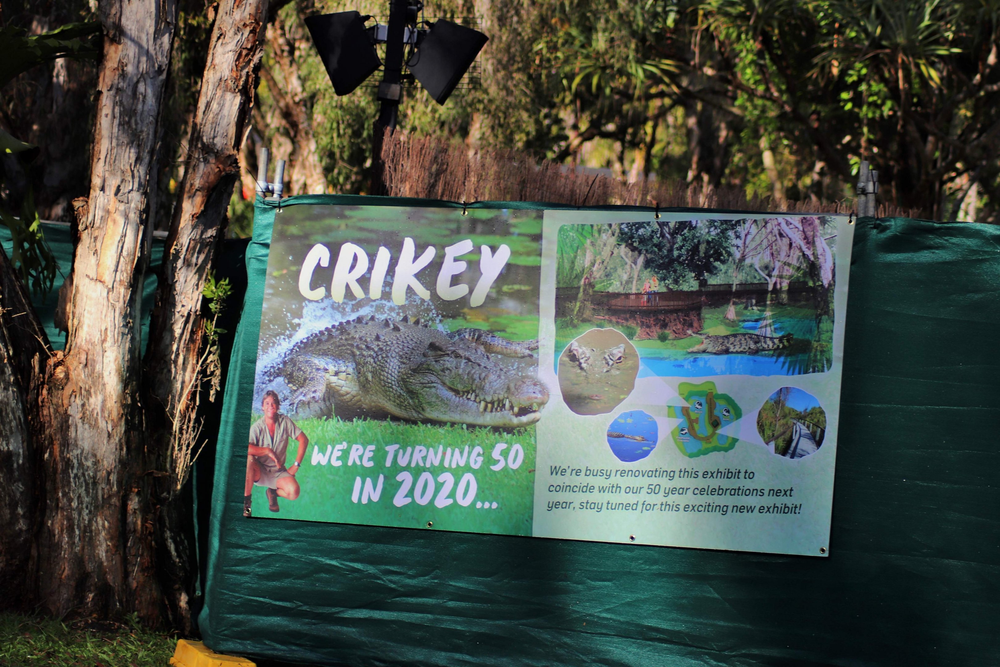 Crocodile Enclosure Renovation