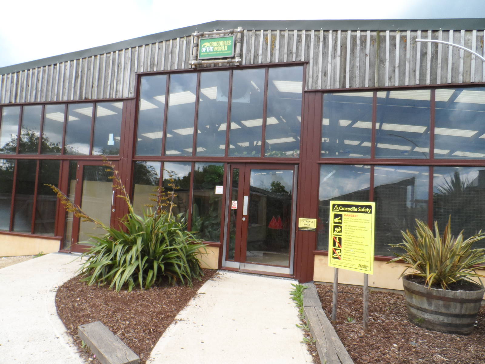 Crocodile House Entrance