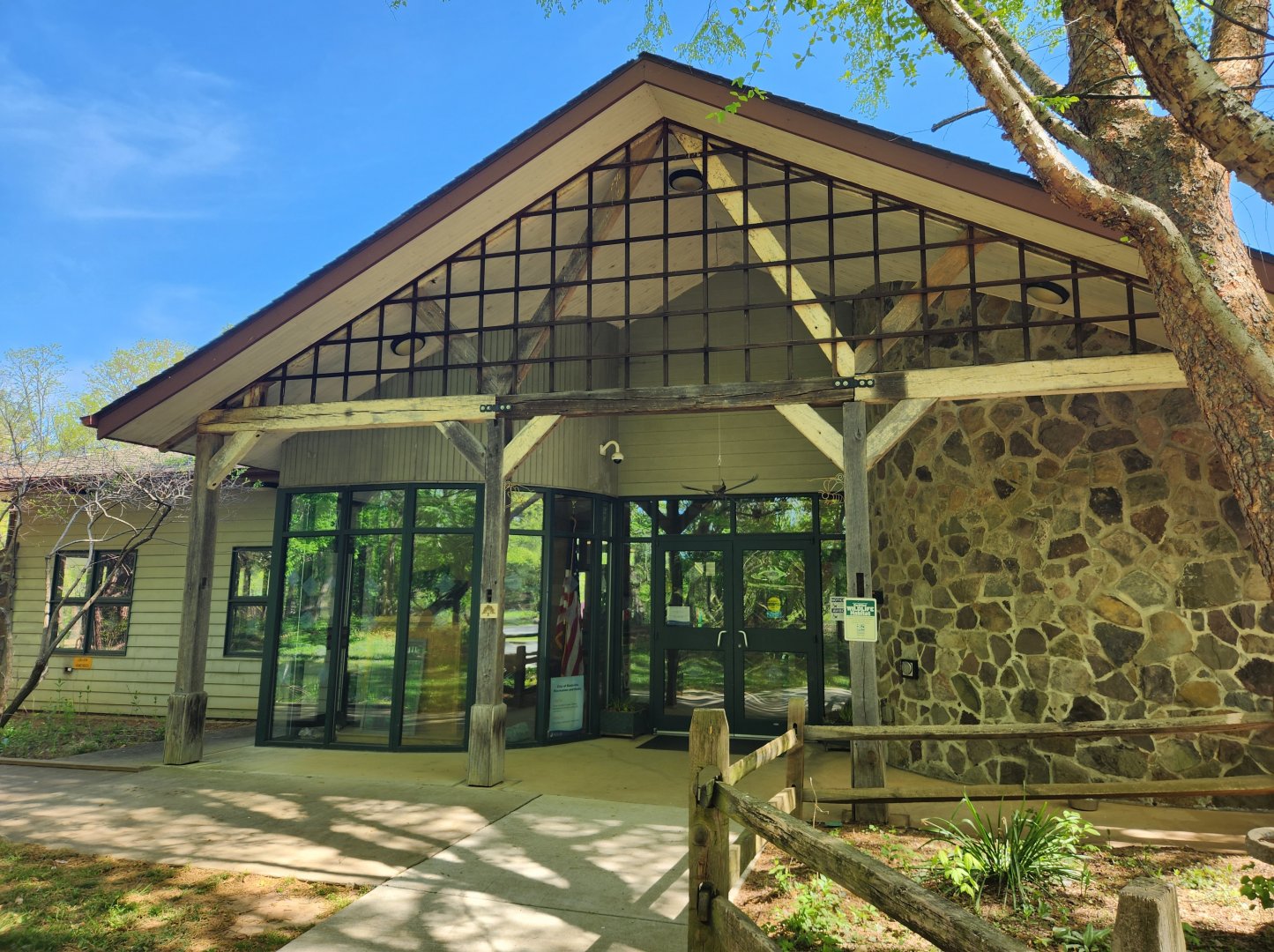 Croydon Creek Nature Center (MD) - Entrance