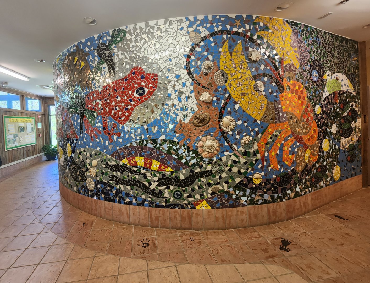 Croydon Creek Nature Center (MD) - Wall art