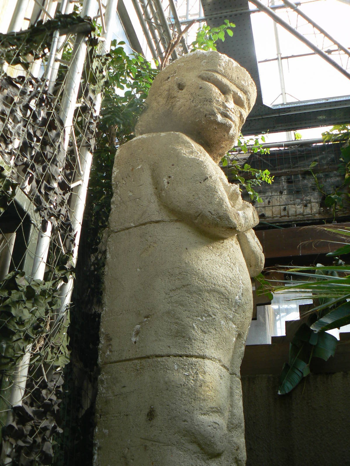 Crumbling Statue