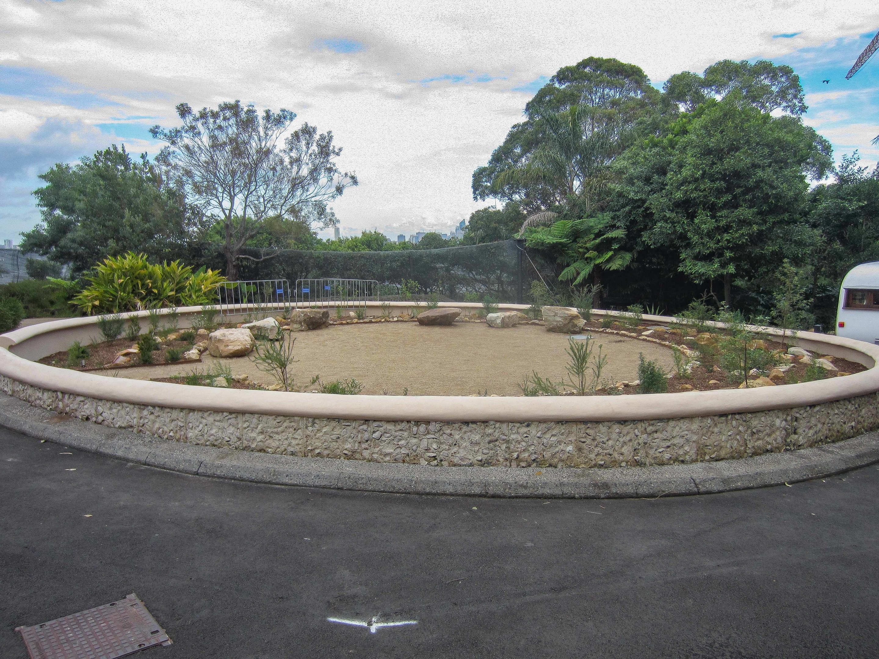 Cultural Garden - formerly the site of the Spider Monkey enclosure