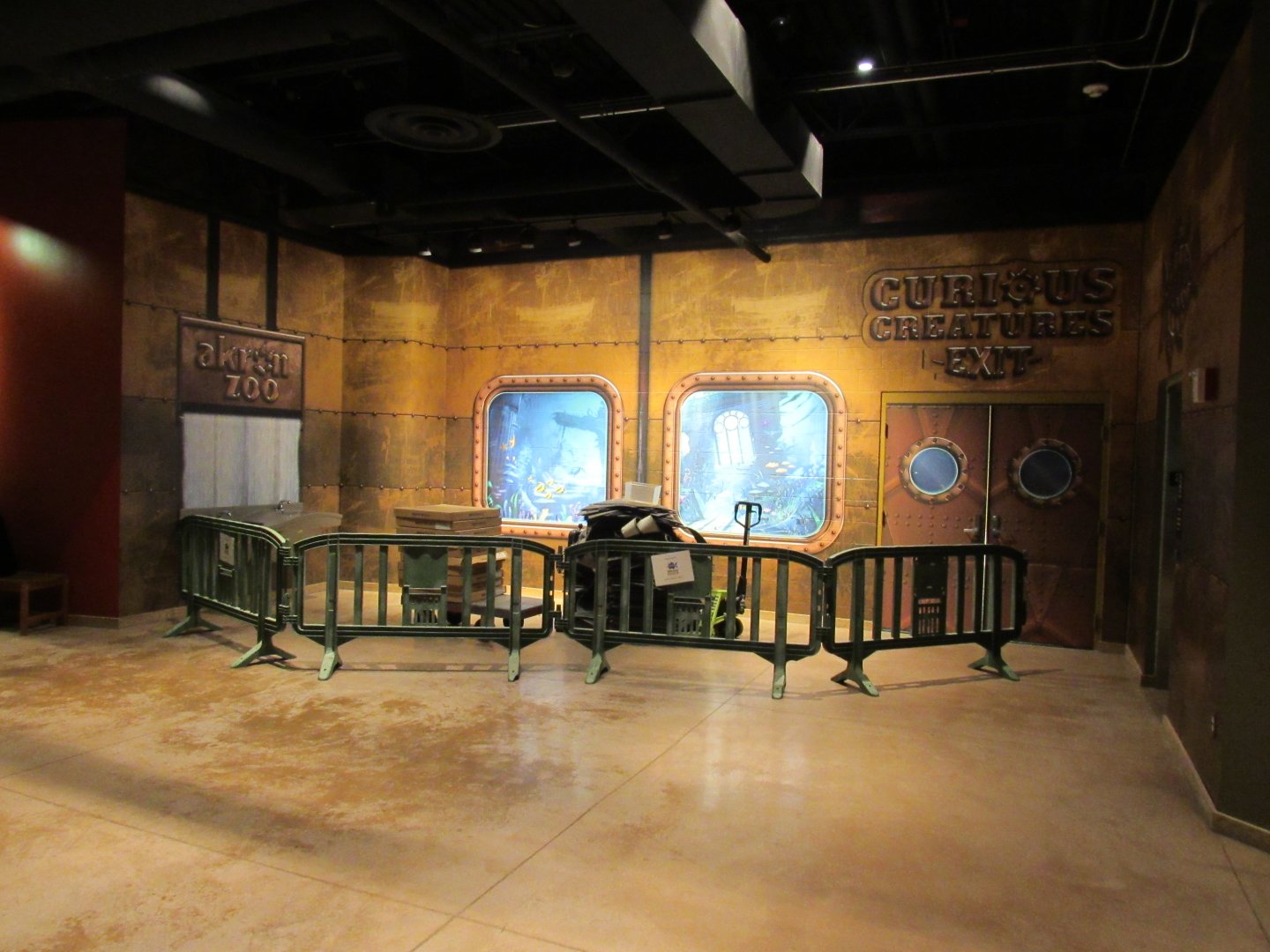 Curoius Creatures Exit