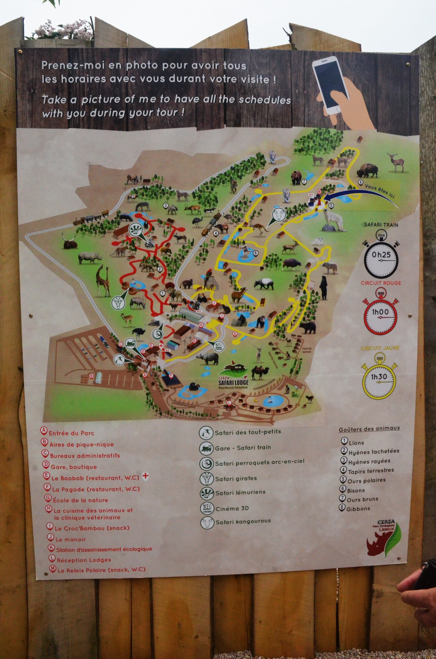 Current Map at CERZA, 10/06/18