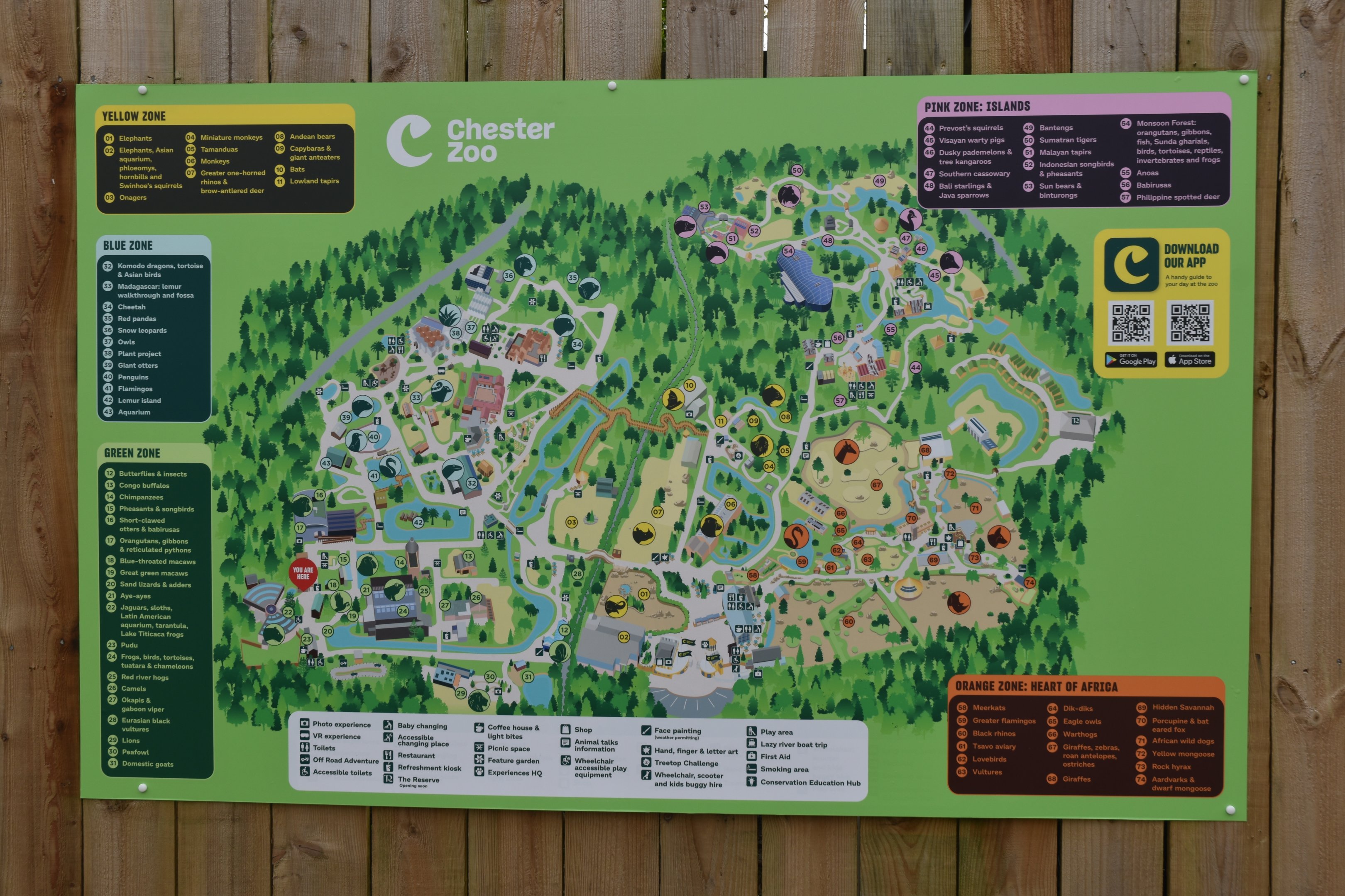 Current Map at Chester, 12th April 2025
