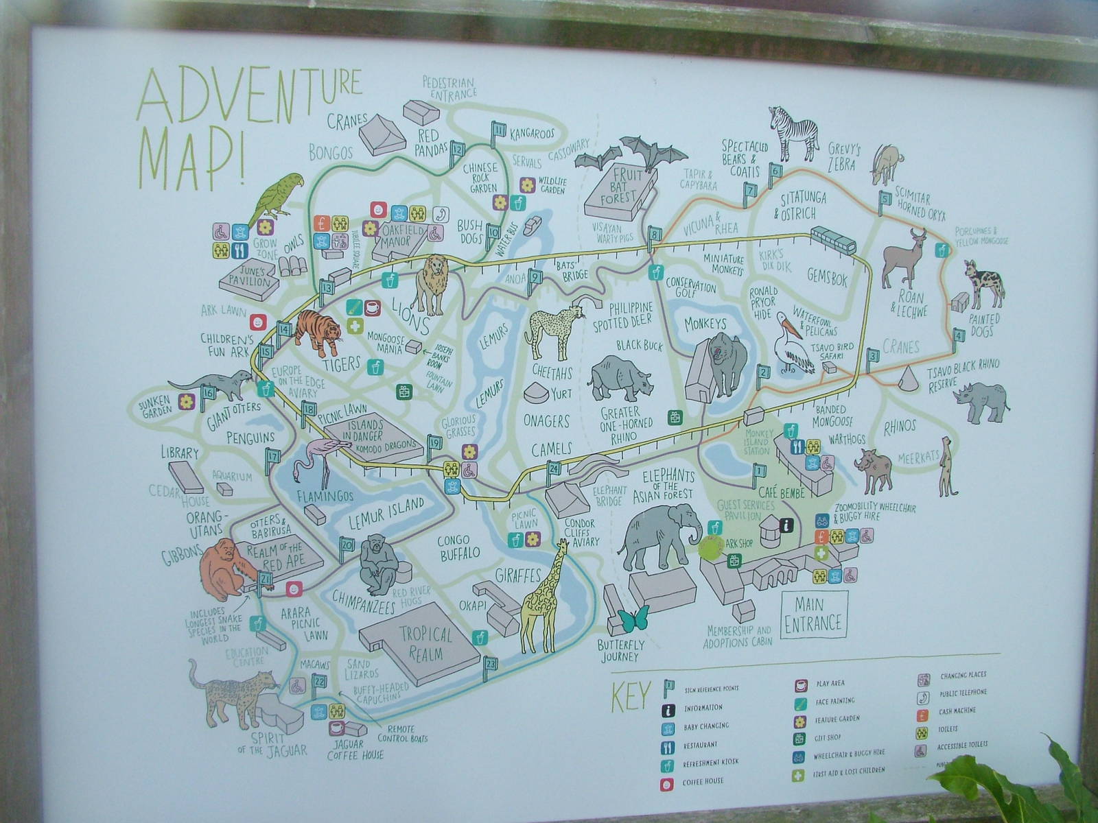 Current Map at Chester, 16/04/11