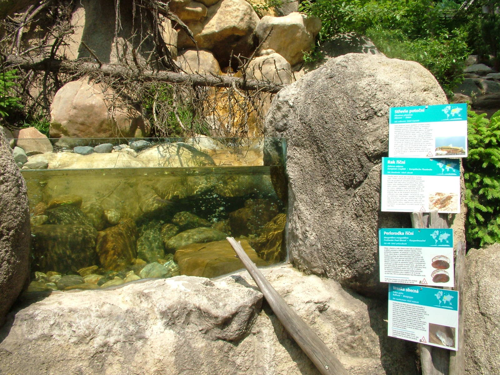 Czech River exhibit at Plzen, 25/05/10