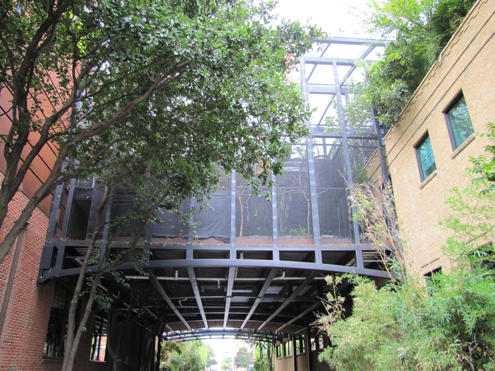 Dallas World Aquarium 2010 - Behind-the-scenes facility seen from the stree