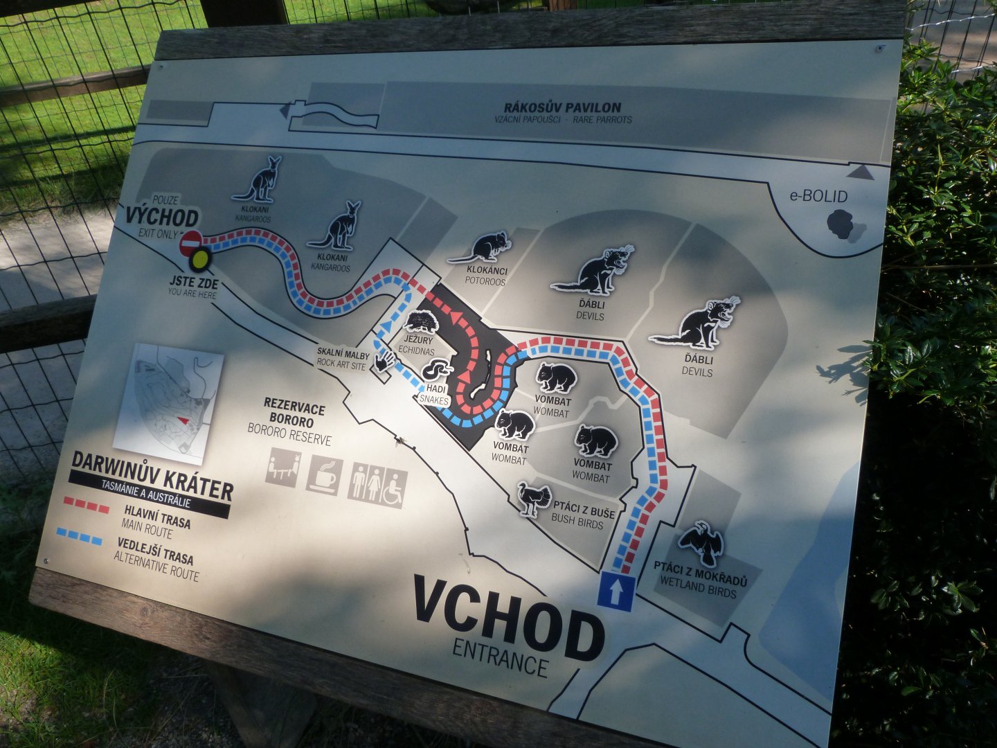 "Darwin Crater" map -Zoo Praha (2025)