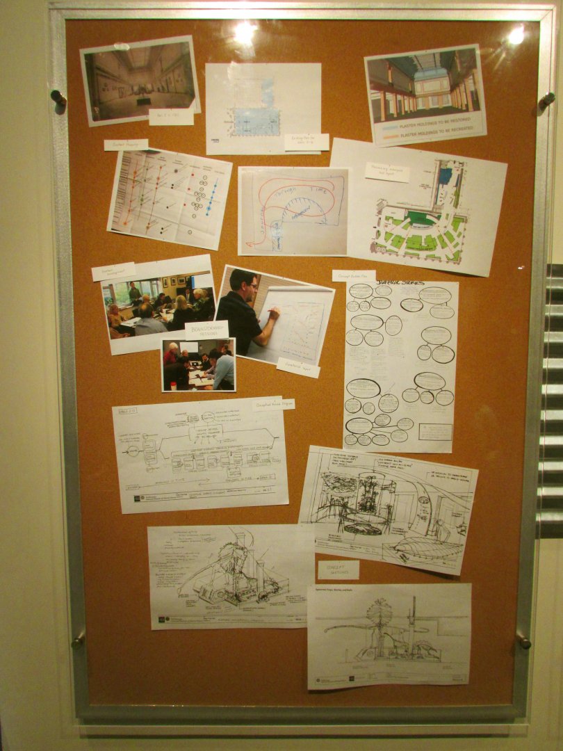 David H. Koch Hall of Fossils - Deep Time Concept Art