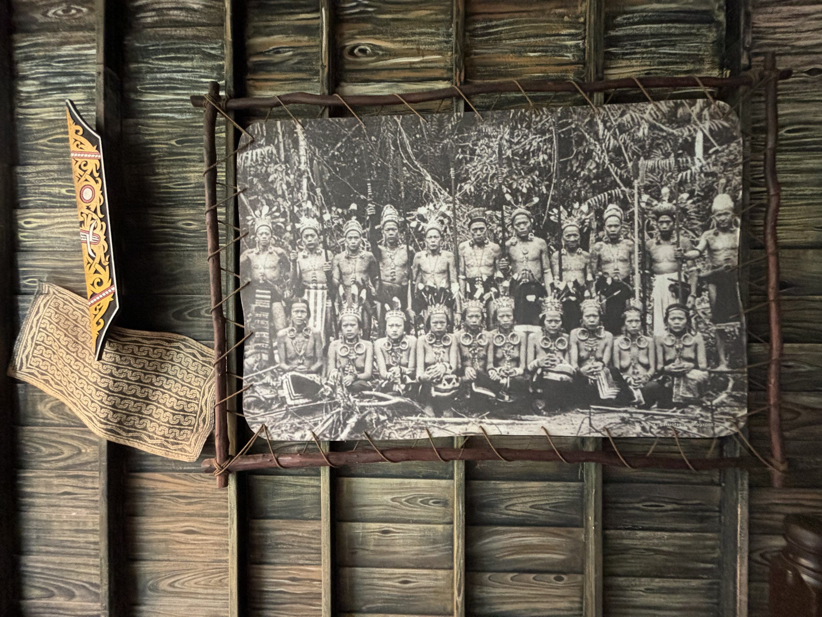 Dayak Indigenous Display