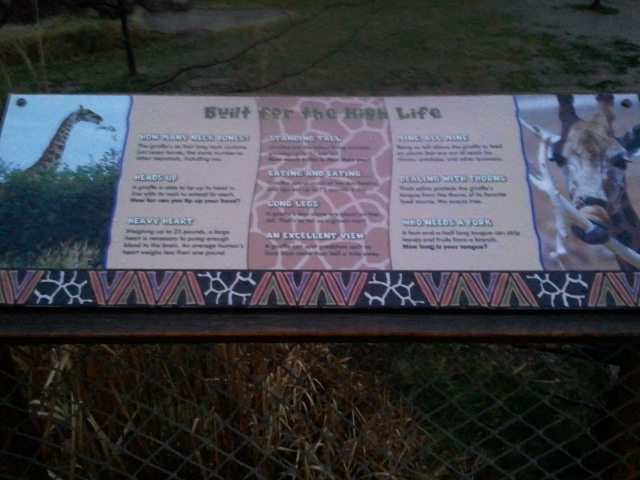 Dec. 2011-Giraffe Ridge Sign