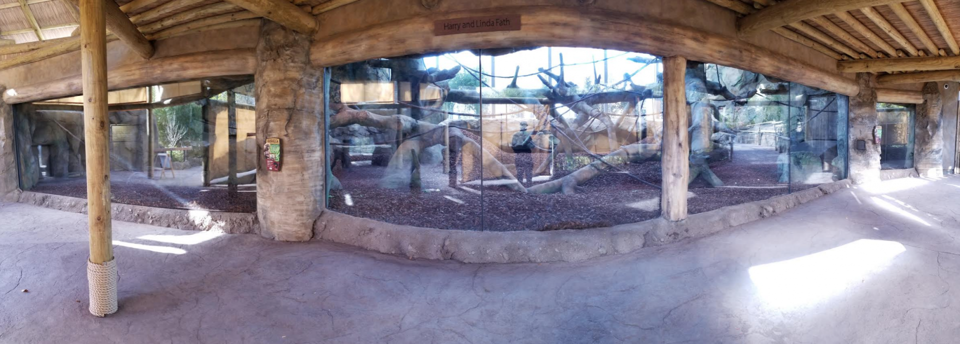 Dec. 2017 - Gorilla World - New! Indoor Exhibit Panorama