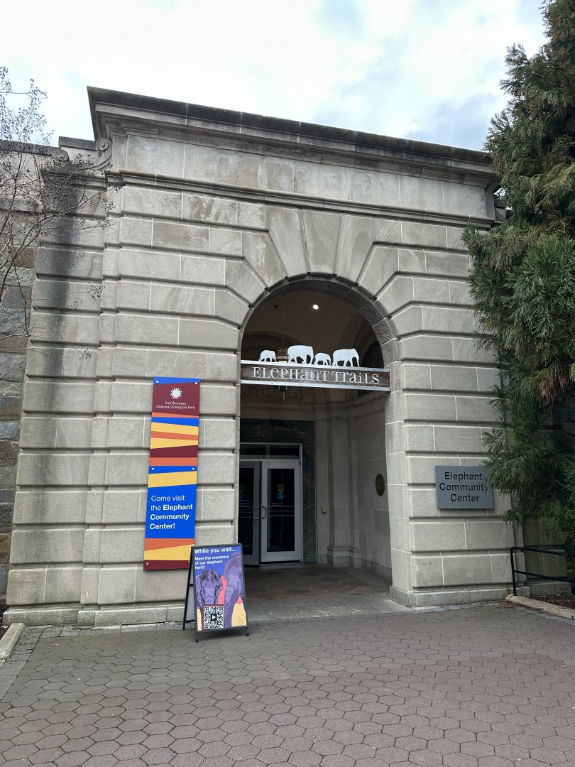 Dec. 2023 - Elephant Community Center - Entrance