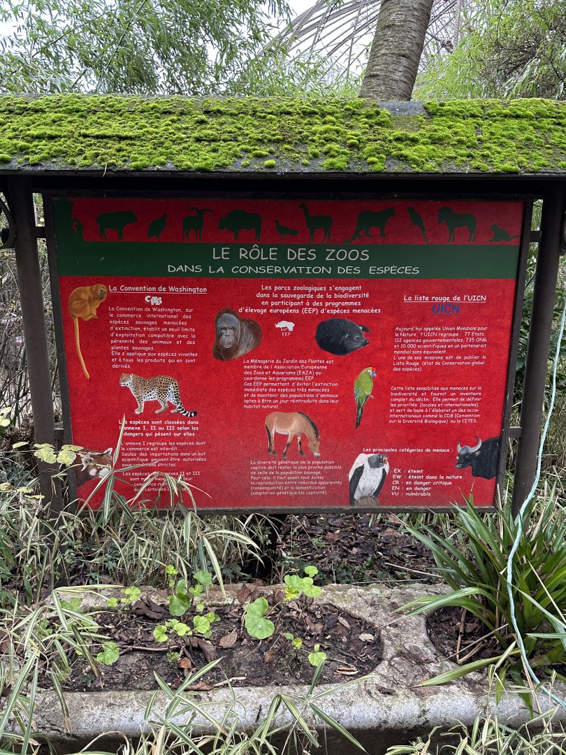 Dec. 2024 - Signage About Conservation