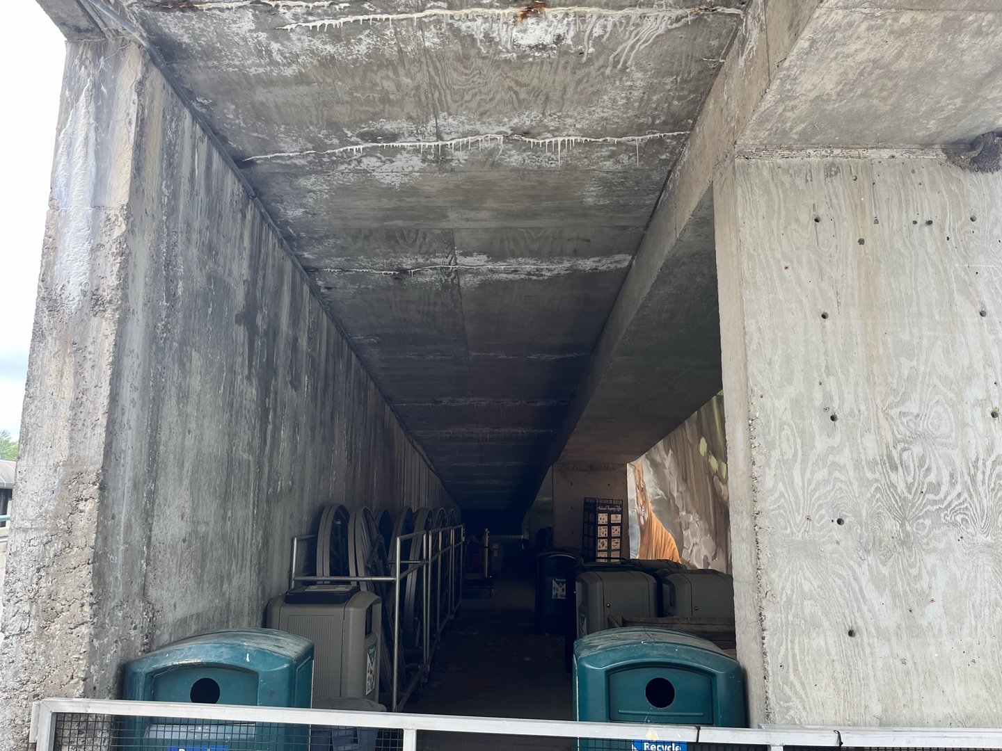 Decay Along the Ramp