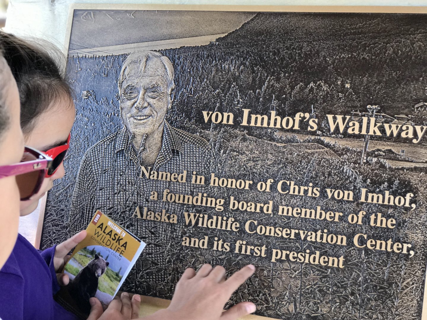 Dedication to an AWCC Founder.