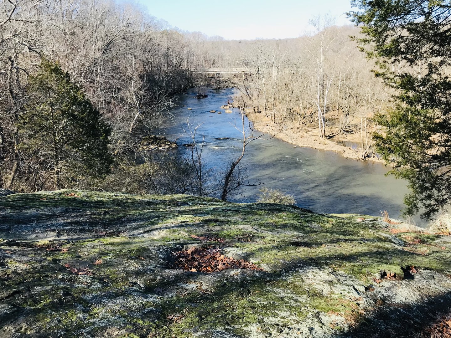 Deep River from top of Faith Rock