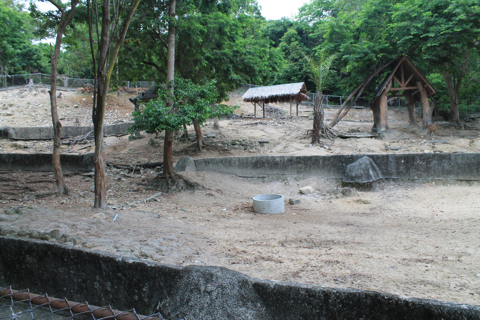 deer enclosures (for Thamin, Rusa, Sambar)