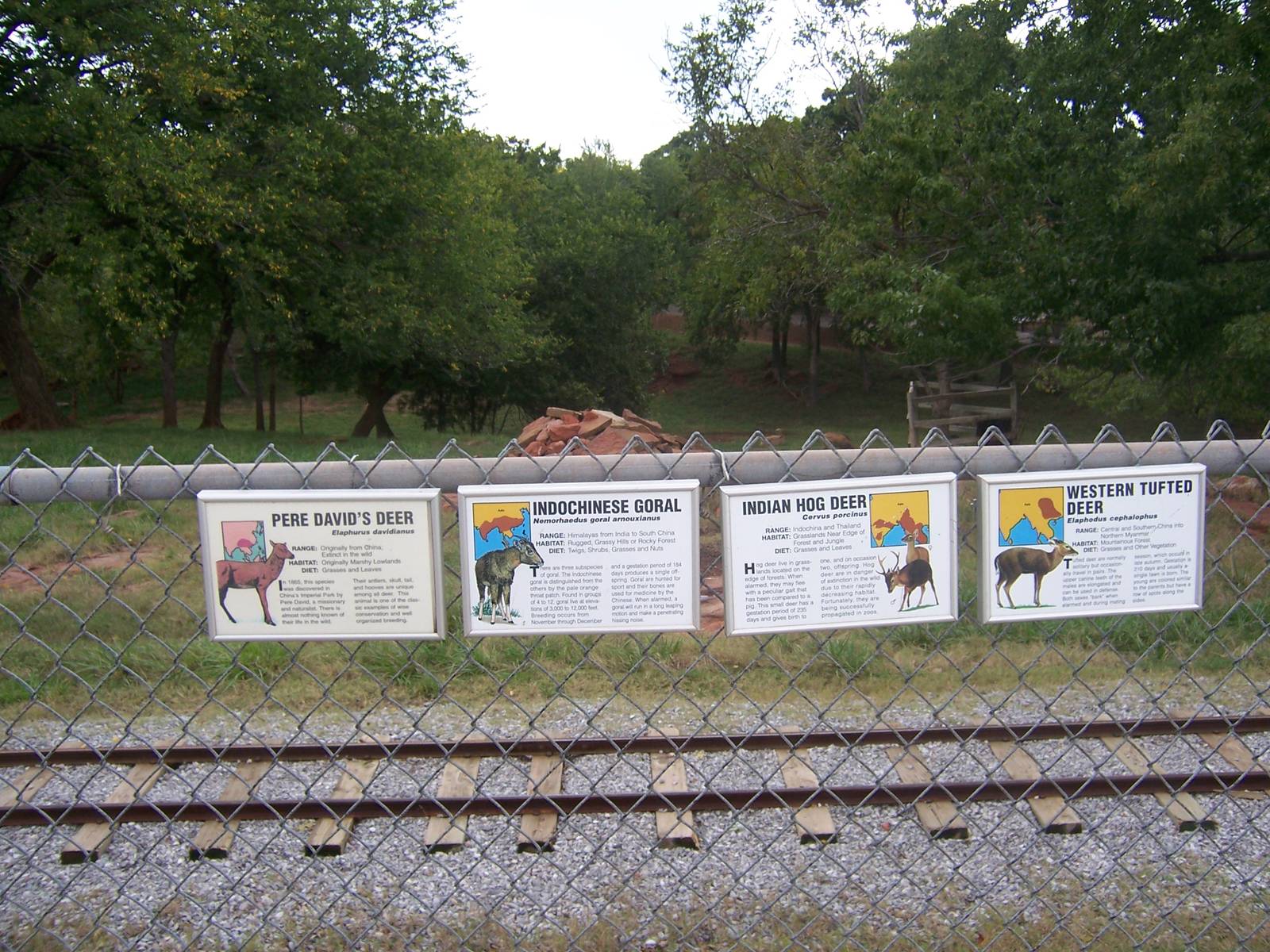 Deer Ravine sign
