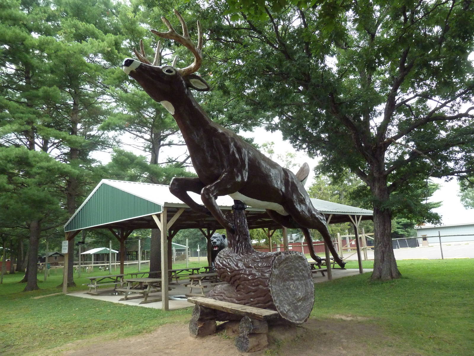 Deer Statue (much larger than life size)