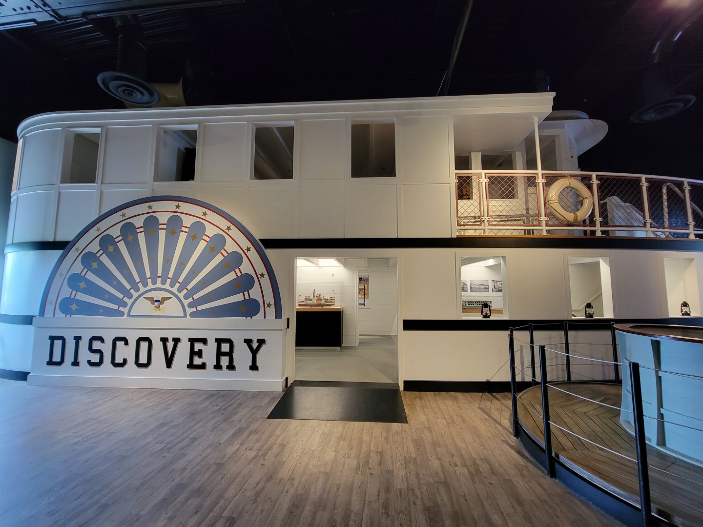 Delmarva Discovery Museum - Fake ship you walk through