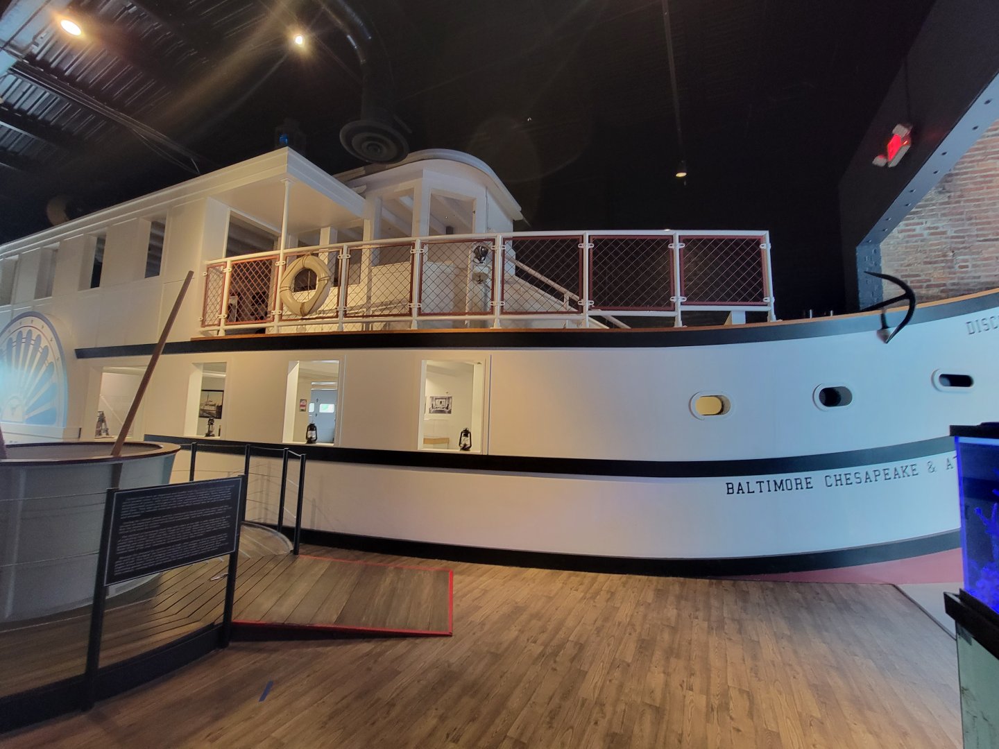 Delmarva Discovery Museum - Fake ship