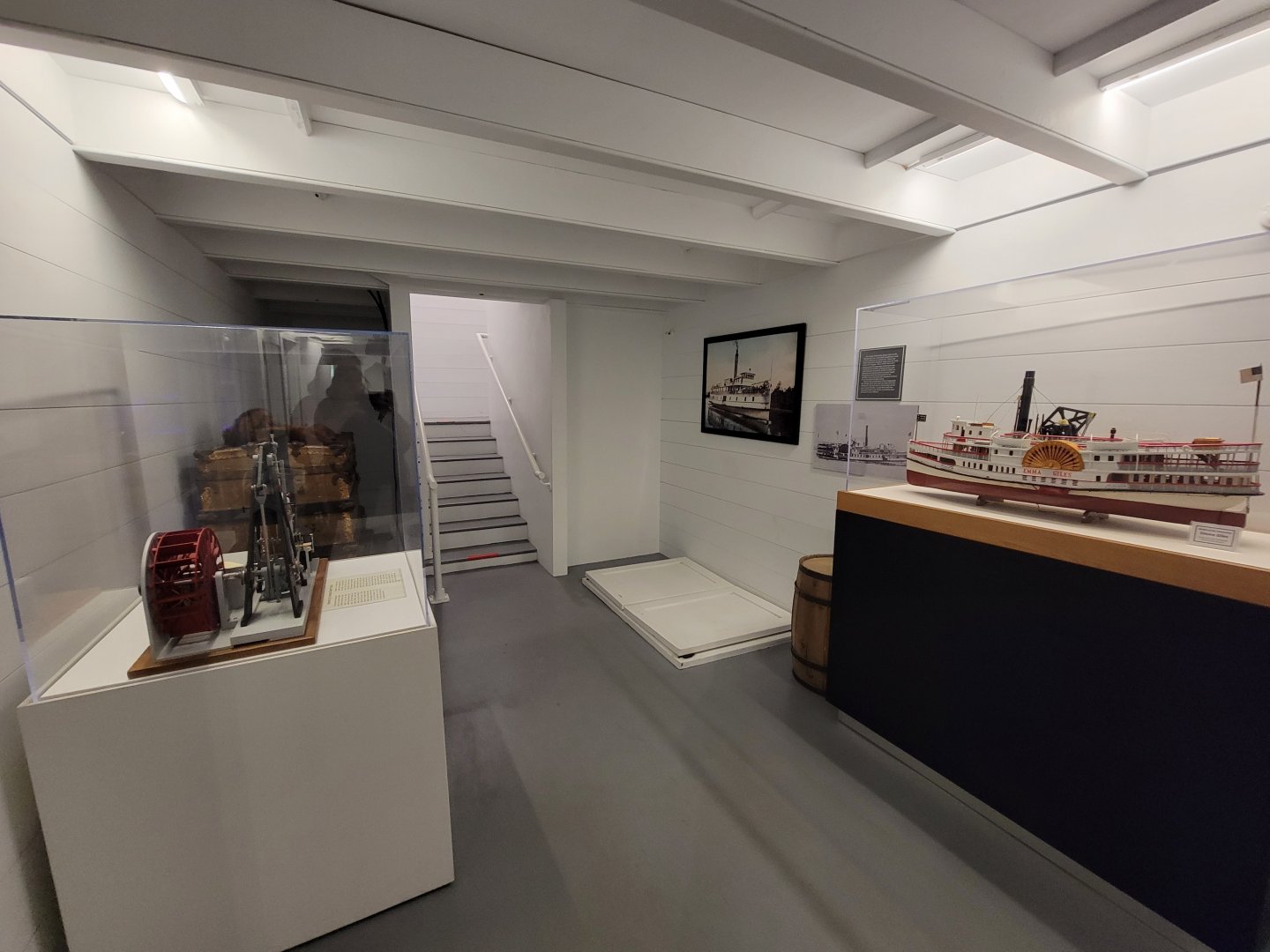 Delmarva Discovery Museum - Fake ship