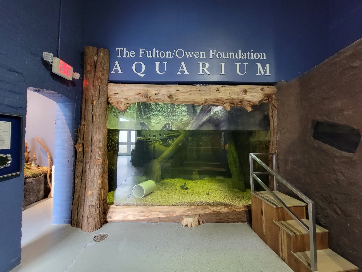 Delmarva Discovery Museum - NARO, viewing tunnel on far right