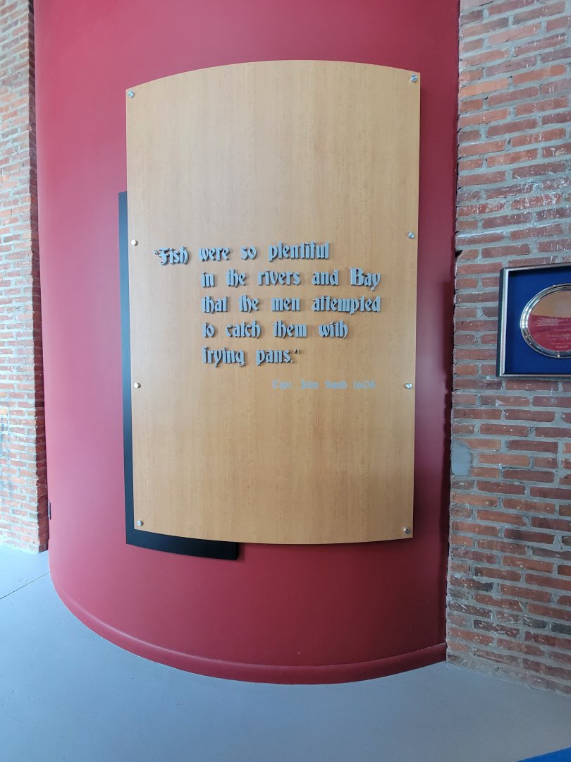 Delmarva Discovery Museum - Quote inside entrance