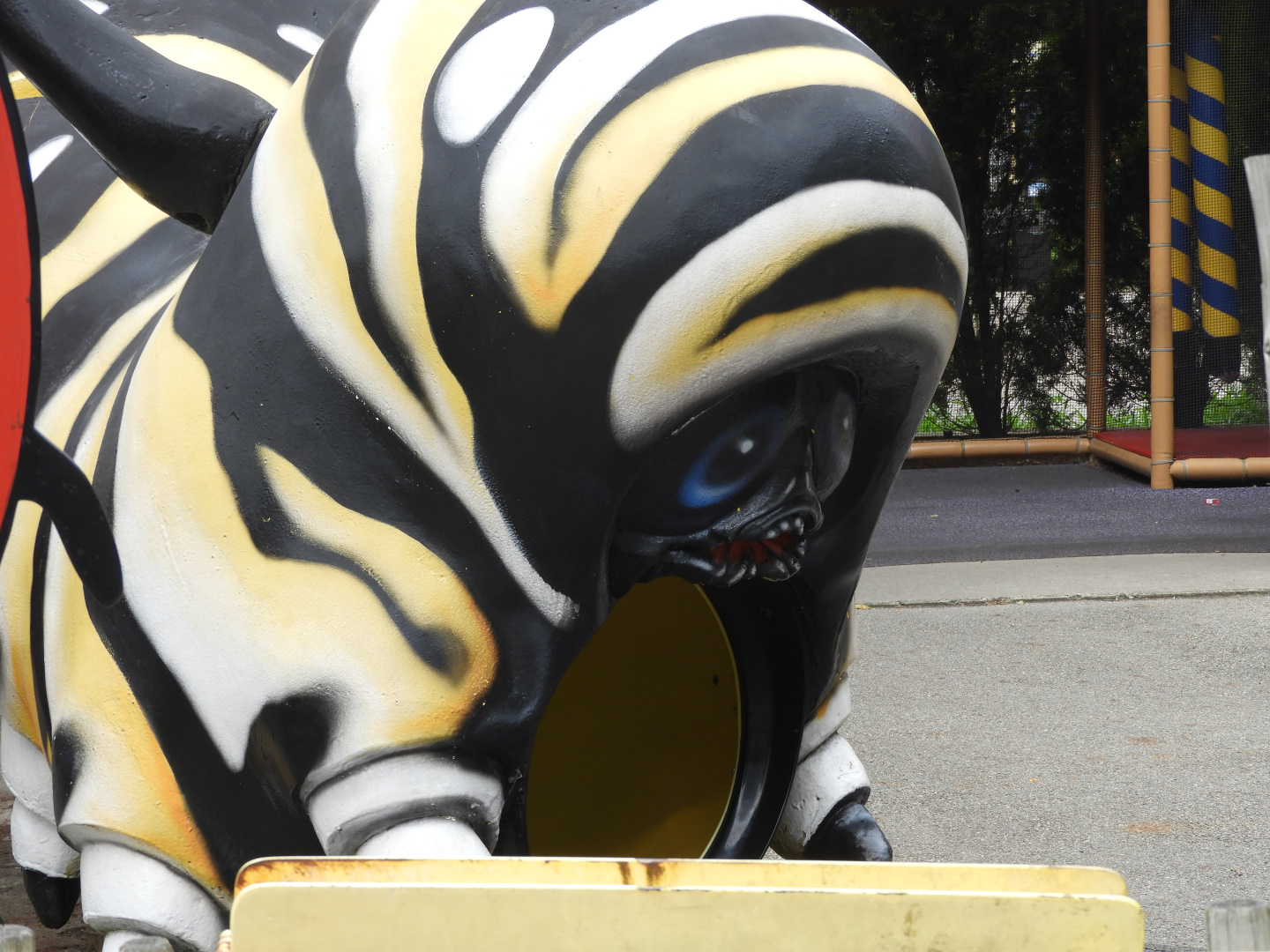 Demon-possessed Caterpillar Slide