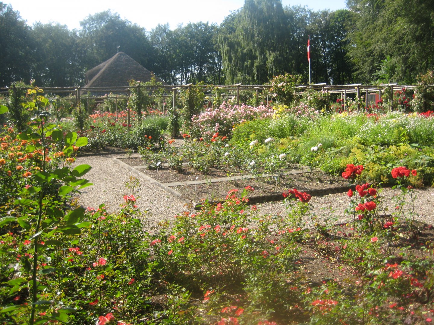 Den Jydske Rosenpark - General view