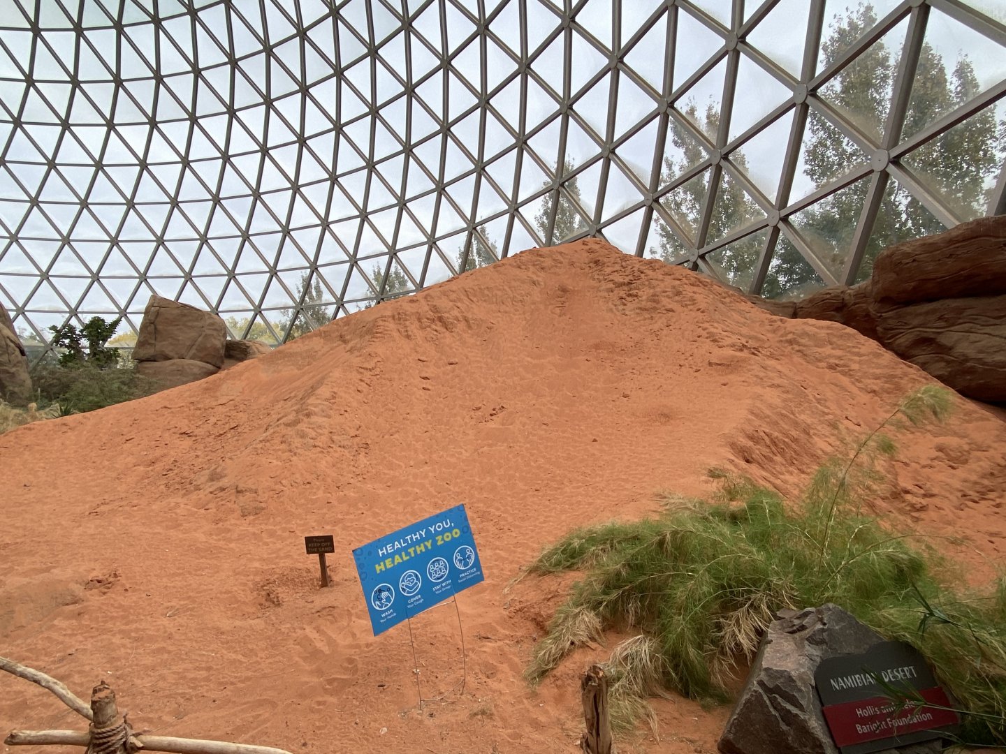 Desert Dome - Red Sand Pile