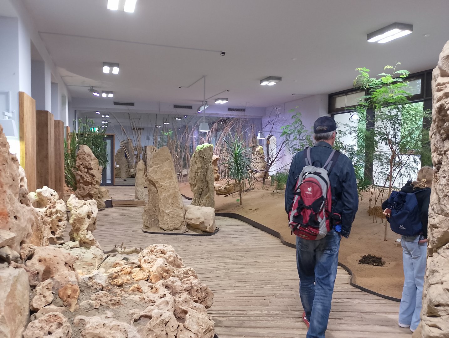 Desert house interior