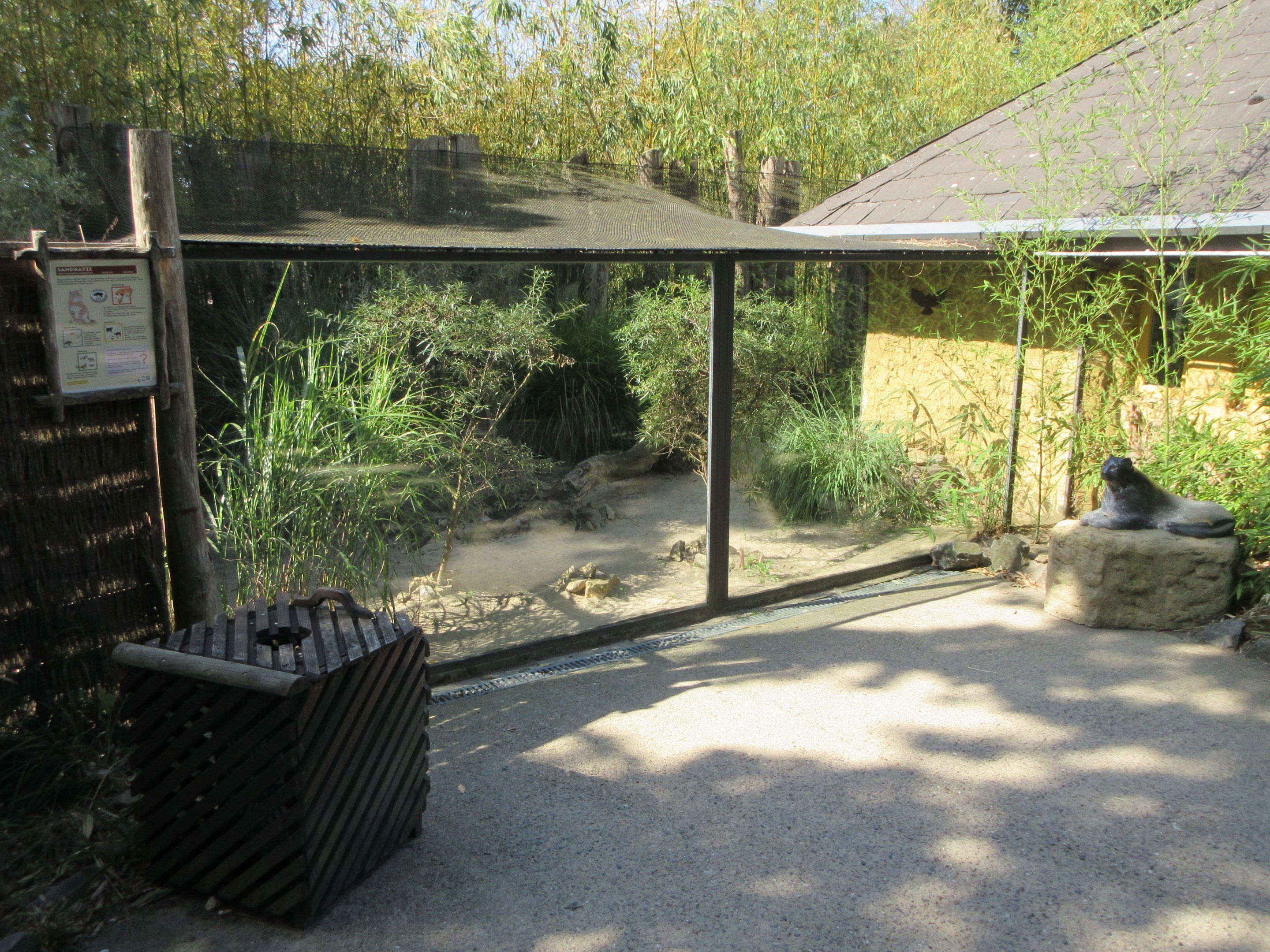 Desert House - Sand Cat Outdoor Exhibit