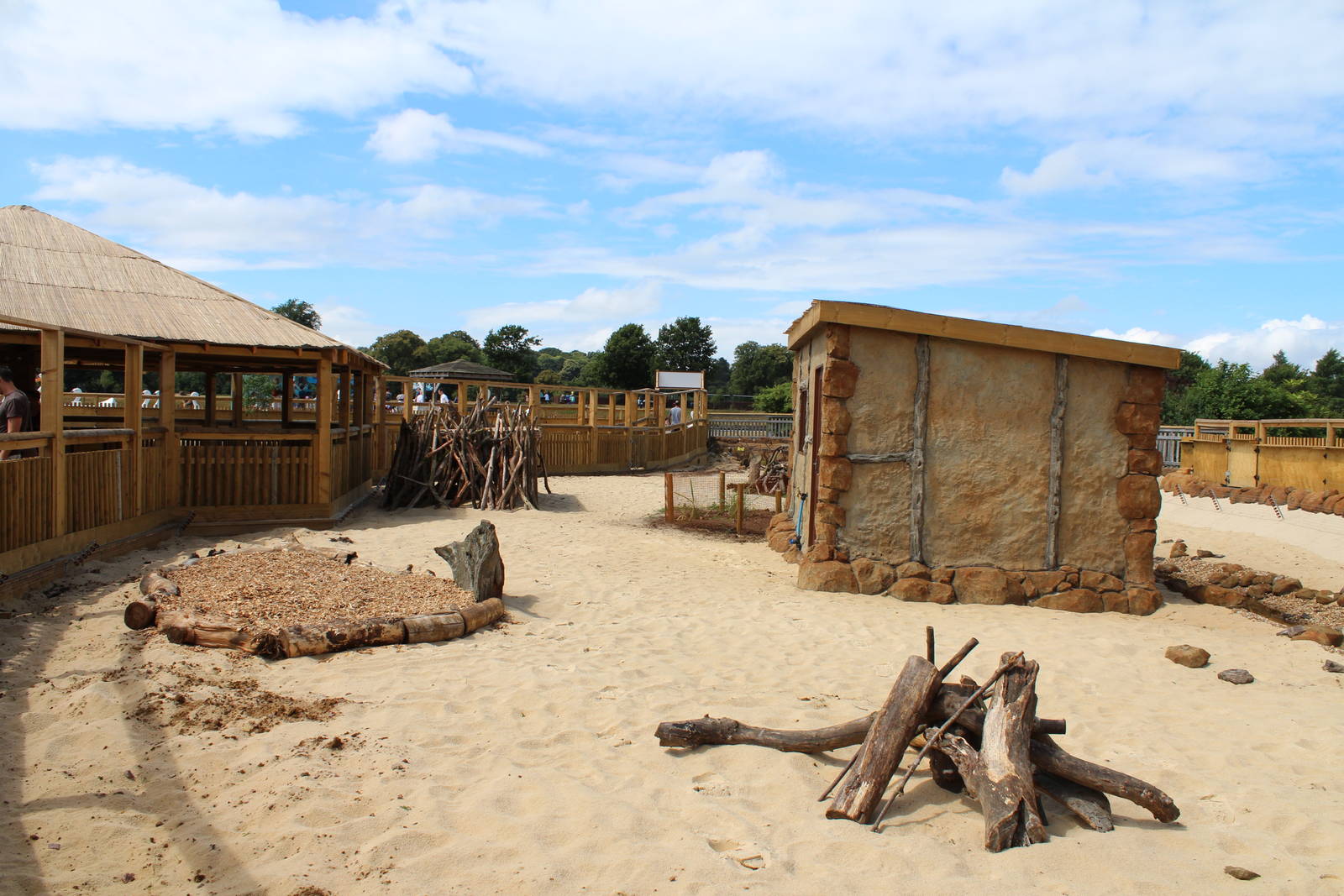 Desert Springs - Completed Porcupine exhibit