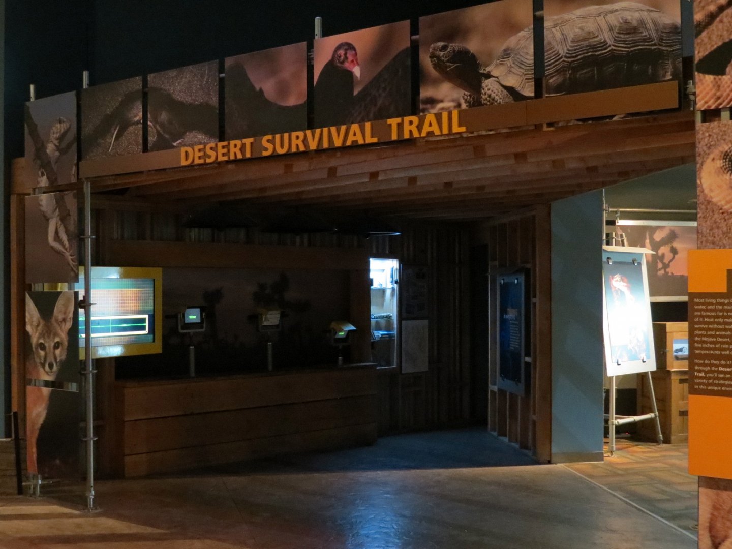 Desert Survival Trail Entrance