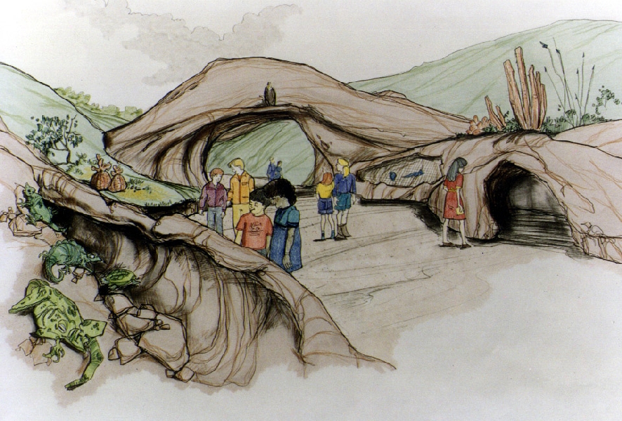 Design Drawing for Adventure Island