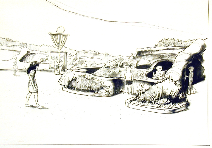 Design Drawing for Adventure Island