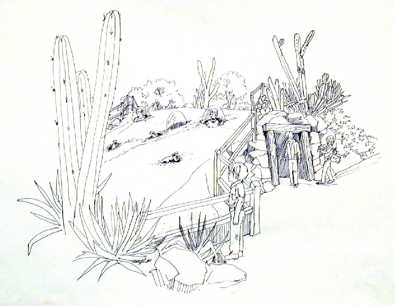 Design Drawing for Adventure Island