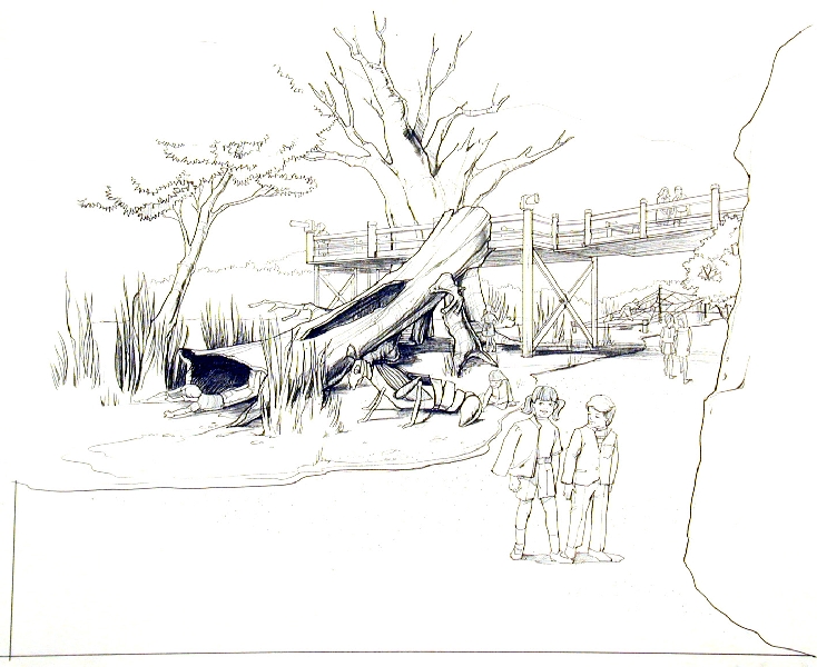 Design Drawing for Adventure Island