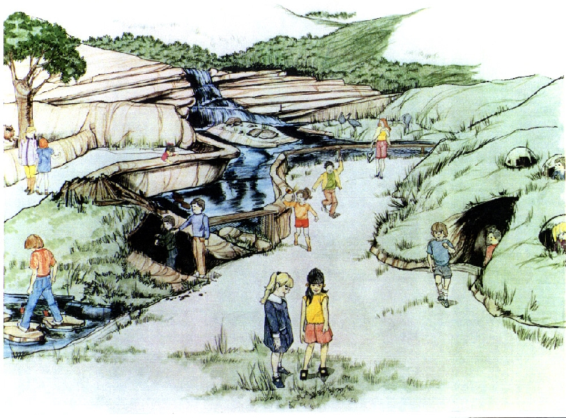 Design Drawing for Adventure Island