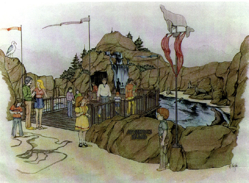 Design Drawing for Adventure Island