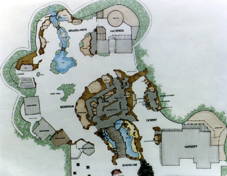 Design Drawing for Adventure Island