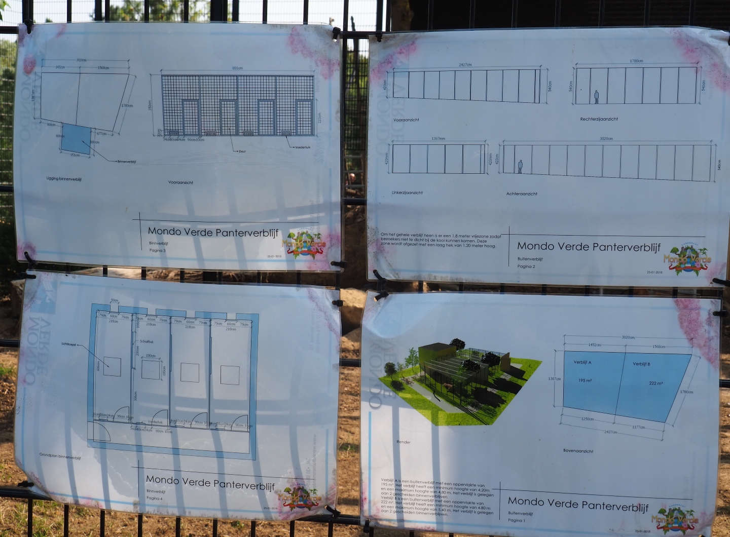 Designs Sri Lankan leopard exhibits (Aug 28th, 2018)